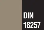 DIN 18257 Ferrements de protection: Définitions, dimensions, exigences, essais et marquage