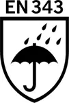 DIN EN 343-4-2 Schutzkleidung - Schutz gegen Regen: Wasserdurchlässigkeit Klasse 4, Wasserdampfbeständigkeit Klasse 2