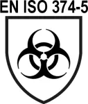 DIN EN ISO 374-5 Schutzhandschuhe gegen gefährliche Chemikalien und Mikroorganismen - Teil 5: Terminologie und Leistungsanforderungen für Risiken durch Mikroorganismen