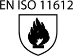 DIN EN ISO 11612:2015 A1-A2-B1-C1-D0-E1-F1 Schutzkleidung - Kleidung zum Schutz gegen Hitze und Flammen - Mindestleistungsanforderungen