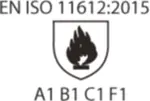DIN EN ISO 11612:2015 A1-B1-C1-F1 Schutzkleidung - Kleidung zum Schutz gegen Hitze und Flammen - Mindestleistungsanforderungen