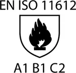DIN EN ISO 11612:2015 A1-B1-C2 Schutzkleidung - Kleidung zum Schutz gegen Hitze und Flammen - Mindestleistungsanforderungen