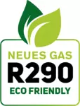 Neues Gas R290 Eco friendly