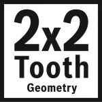 2x2 Tooth Geometry