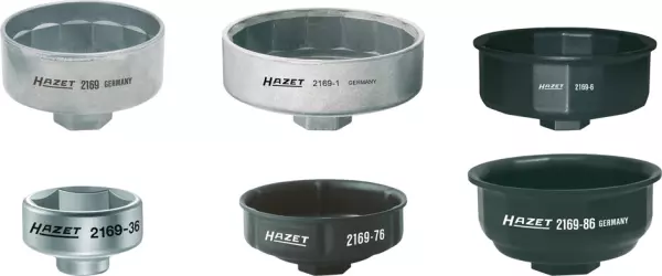 HA2169/6 : Ölfilter-Einsätze HAZET 2169/6