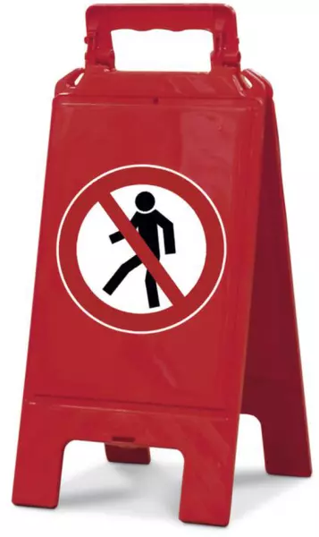 Panneaux d'avertissement en plastique Panneau d'avertissement Une